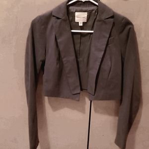 Silence + noise crop jacket. XS